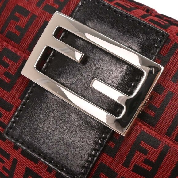 Fendi Red Zucchino Handbag 3677 8BR180 029 196142 - Picture 5 of 10